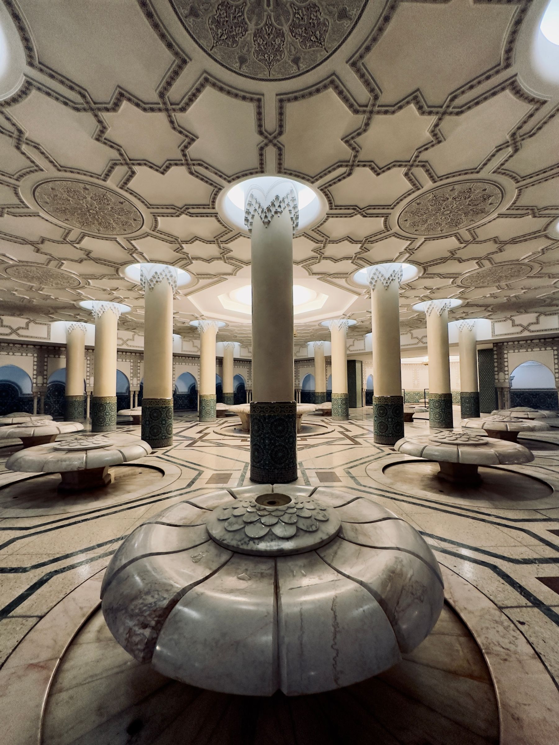 Hassan II Mosque Interior